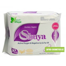 Дневные гигиенические прокладки "Шуйя (Shuya)" с активным кислородом, отрицательными ионами и инфракрасным спектром действия
